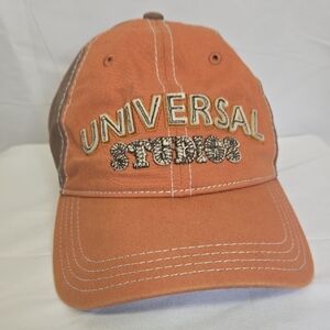 Universal Studios Baseball Cap, Orange and Brown, Adjustable, One‎ Size